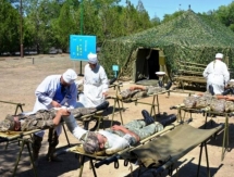 На Армейские игры впервые поедут военные медики Казахстана