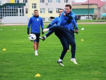 Фоторепортаж с тренировки «Окжетпеса»