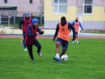 Фоторепортаж с тренировки «Окжетпеса»