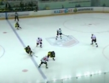 Видео матча плей-офф ВХЛ «Сарыарка» — «Нефтяник» 1:2 ОТ