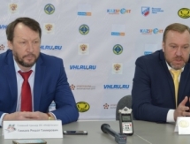 Видео послематчевой пресс-конференции игры плей-офф ВХЛ «Сарыарка» — «Нефтяник» 2:3 ОТ