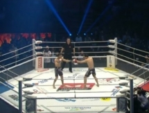 Видео боя Дамир Исмагулов — Вячеслав Тен на турнире M-1 Challenge 65