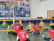 Команда Мангистау занимает третью позицию в стартовавшем чемпионате Казахстана по волейболу сидя