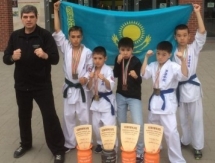 Спортсмены из Актау завоевали десять медалей на чемпионате Евразии по ашихара-карате
