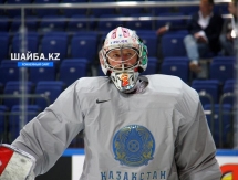 Фоторепортаж с первой тренировки сборной Казахстана в Москве