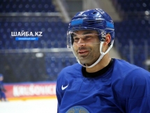 Фоторепортаж с первой тренировки сборной Казахстана в Москве