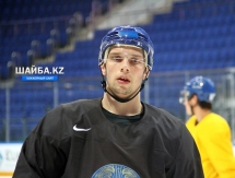 Фоторепортаж с первой тренировки сборной Казахстана в Москве