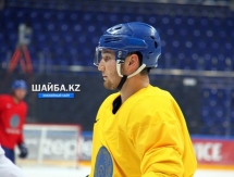 Фоторепортаж с первой тренировки сборной Казахстана в Москве