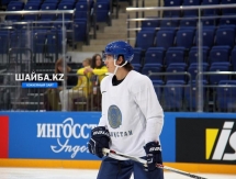 Фоторепортаж с первой тренировки сборной Казахстана в Москве