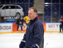 Фоторепортаж с первой тренировки сборной Казахстана в Москве