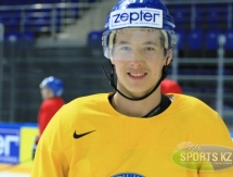 Сборная Казахстана провела тренировку