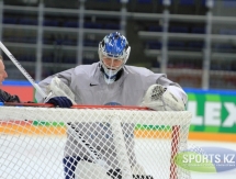 Сборная Казахстана провела тренировку