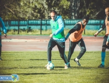 Фоторепортаж с вечерней тренировки «Жетысу»