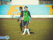 Фоторепортаж с вечерней тренировки «Жетысу»