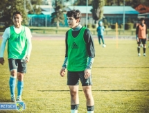 Фоторепортаж с вечерней тренировки «Жетысу»