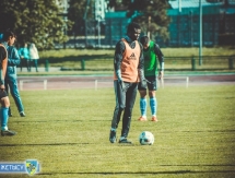 Фоторепортаж с вечерней тренировки «Жетысу»