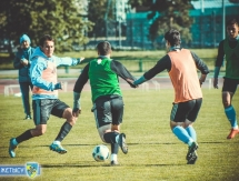 Фоторепортаж с вечерней тренировки «Жетысу»