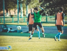 Фоторепортаж с вечерней тренировки «Жетысу»