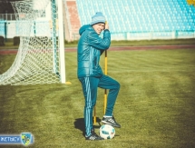 Фоторепортаж с вечерней тренировки «Жетысу»