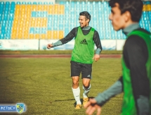 Фоторепортаж с вечерней тренировки «Жетысу»