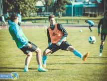 Фоторепортаж с вечерней тренировки «Жетысу»