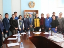 Ляззат Кунгейбаева и Сания Султанкызы встретились со студентами ЕНУ