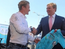 Король Нидерландов посетил команду «Астана»