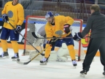 Сборная Казахстана провела тренировку