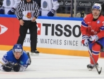 Казахстан проигрывает Норвегии после второго периода