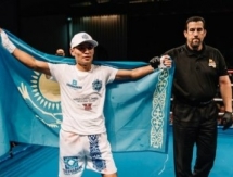 Бекман Сойлыбаев завоевал титул чемпиона Евразии по версии WBC