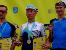 В ЮКО состоялись соревнования по маунтинбайку