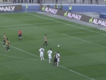 Видео второго гола Бауыржана Исламхана в матче Премьер-Лиги «Кайрат» — «Окжетпес»