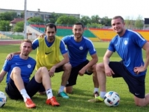 «Иртыш» провел тренировку на «Мунайшы»