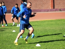 Фоторепортаж с предматчевой тренировки «Окжетпеса»