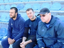 Фоторепортаж с предматчевой тренировки «Окжетпеса»