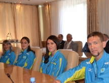 Аким СКО встретился с будущими олимпийцами