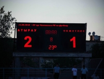 Фото с матча Премьер-Лиги «Атырау» — «Окжетпес» 2:1