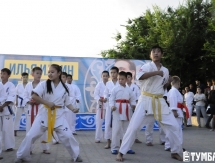 Актауские спортсмены выступили в поддержку отечественных олимпийских чемпионов