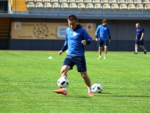 Фоторепортаж с тренировки «Окжетпеса» перед матчем с «Актобе»