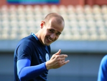 Фоторепортаж с тренировки «Окжетпеса» перед матчем с «Актобе»