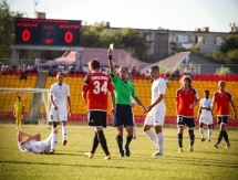 Фоторепортаж с матча Премьер-Лиги «Атырау» — «Шахтер» 0:0