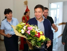 Фото с посещения Головкиным Атырау