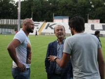 Фоторепортаж с тренировки «Ордабасы» перед матчем с «Чукарички»