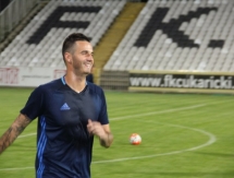 Фоторепортаж с тренировки «Ордабасы» перед матчем с «Чукарички»