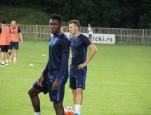 Фоторепортаж с тренировки «Ордабасы» перед матчем с «Чукарички»