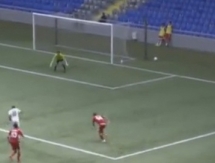 Видео гола Сержа Бандо Нганбе в матче Премьер-Лиги «Окжетпес» — «Акжайык»