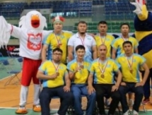 Мангистауcцы стали бронзовыми призерами международного турнира по волейболу сидя