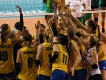 Женская сборная Казахстана одержала третью победу подряд на Мировом Гран-при