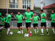 Видео с тренировки «Атырау» перед матчем с «Шахтером» 