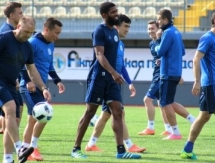 Фоторепортаж с тренировки «Окжетпеса» перед матчем с «Актобе»